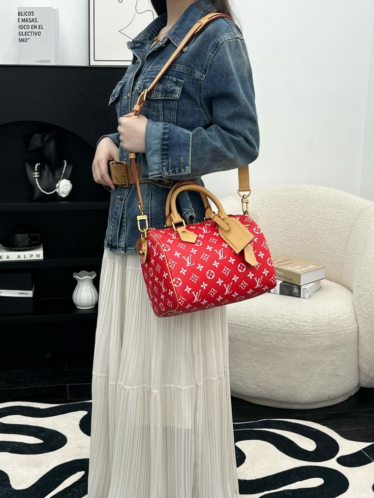 Speedy p9 25 mit Schulterriemen Red