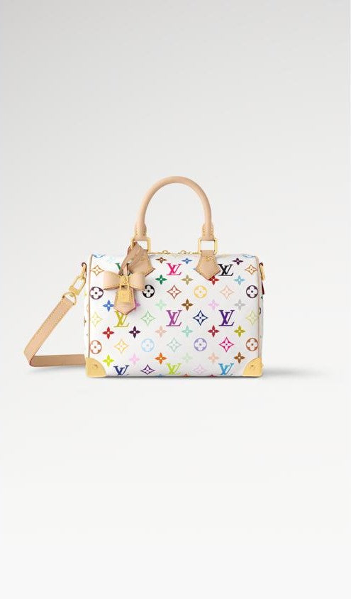 LV x TM Speedy 25 mit Schulterriemen White