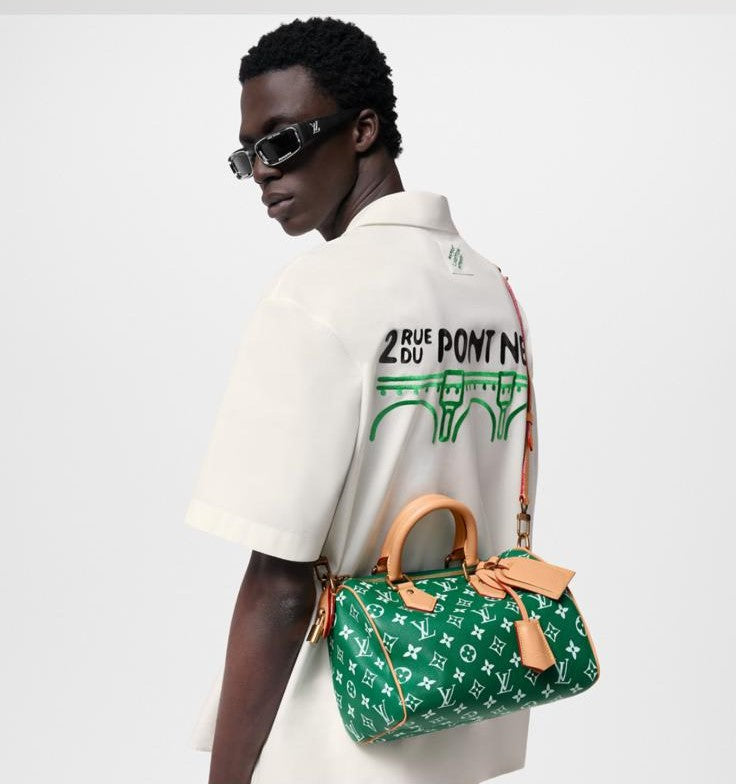 Speedy p9 25 mit Schulterriemen Green