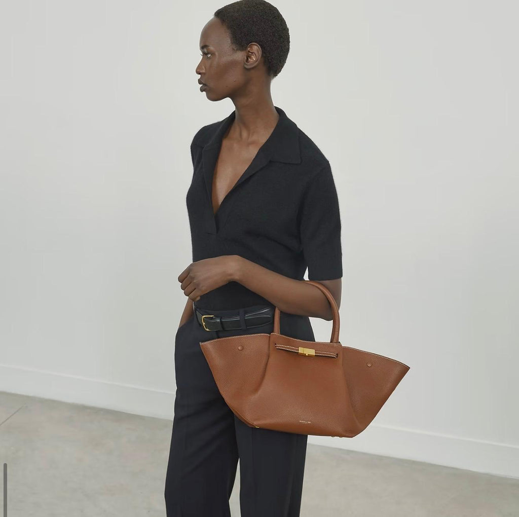 New York Brown Tote Bag