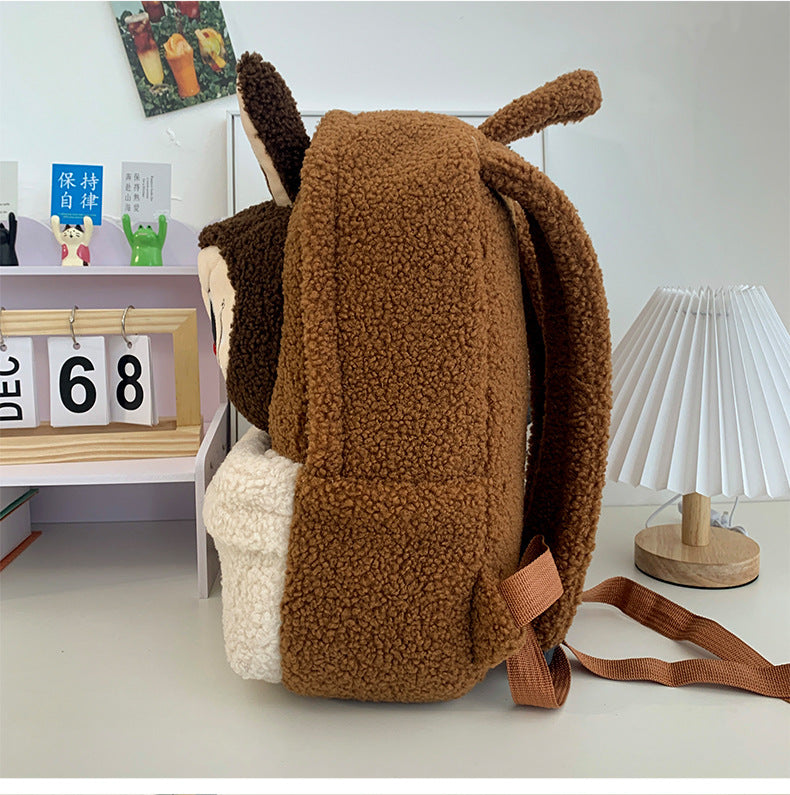 Fluffy Bunny Backpack