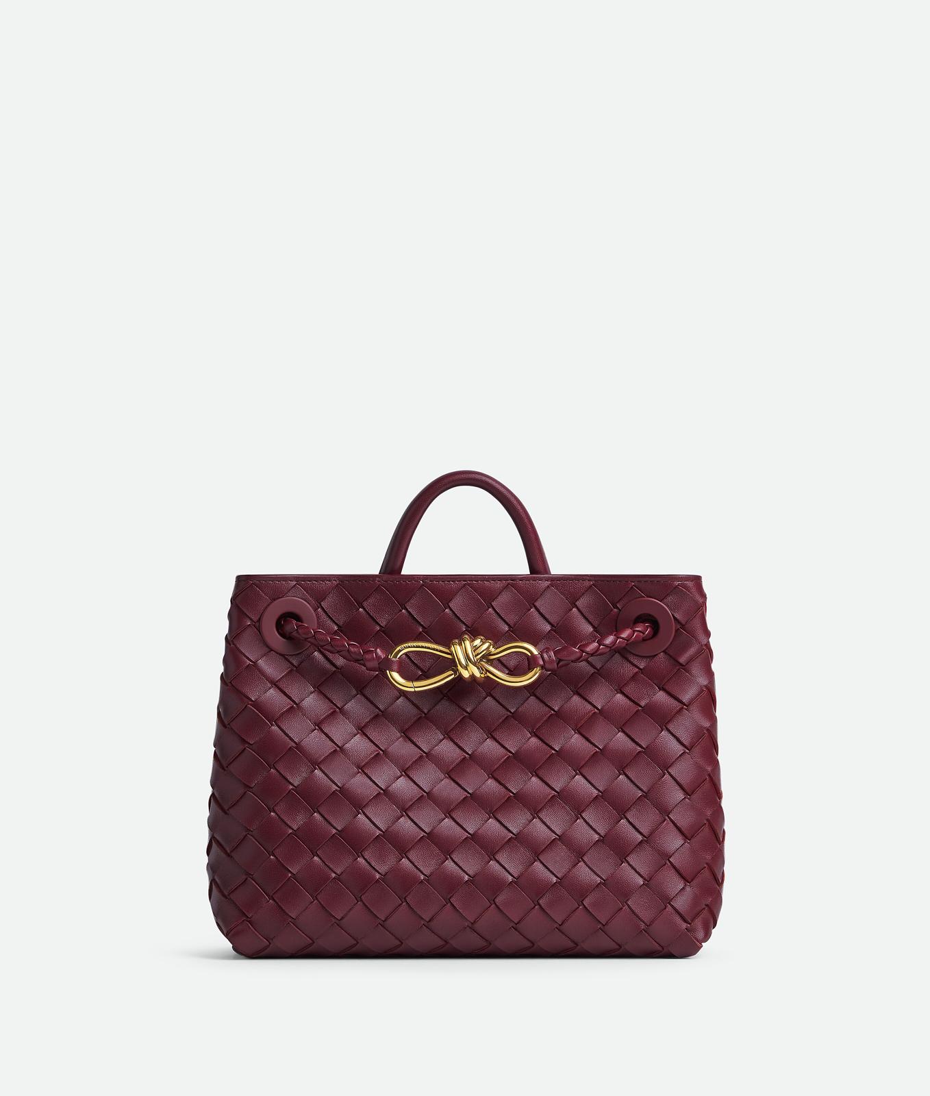 Bottega Veneta Dark Burgundy