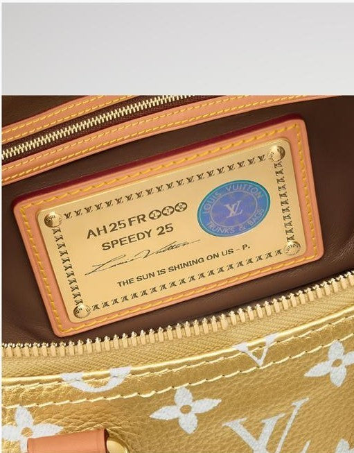 Speedy p9 25 mit Schulterriemen Gold Kintsugi