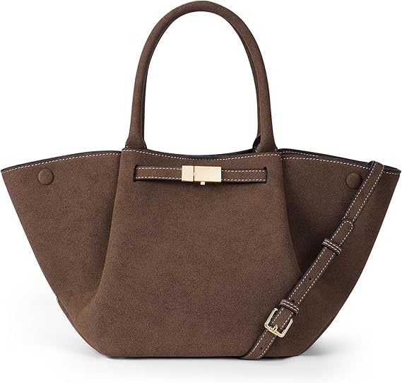 Classic Suede Elegance Tote