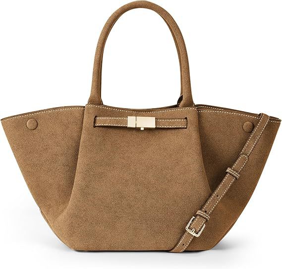 Classic Suede Elegance Tote